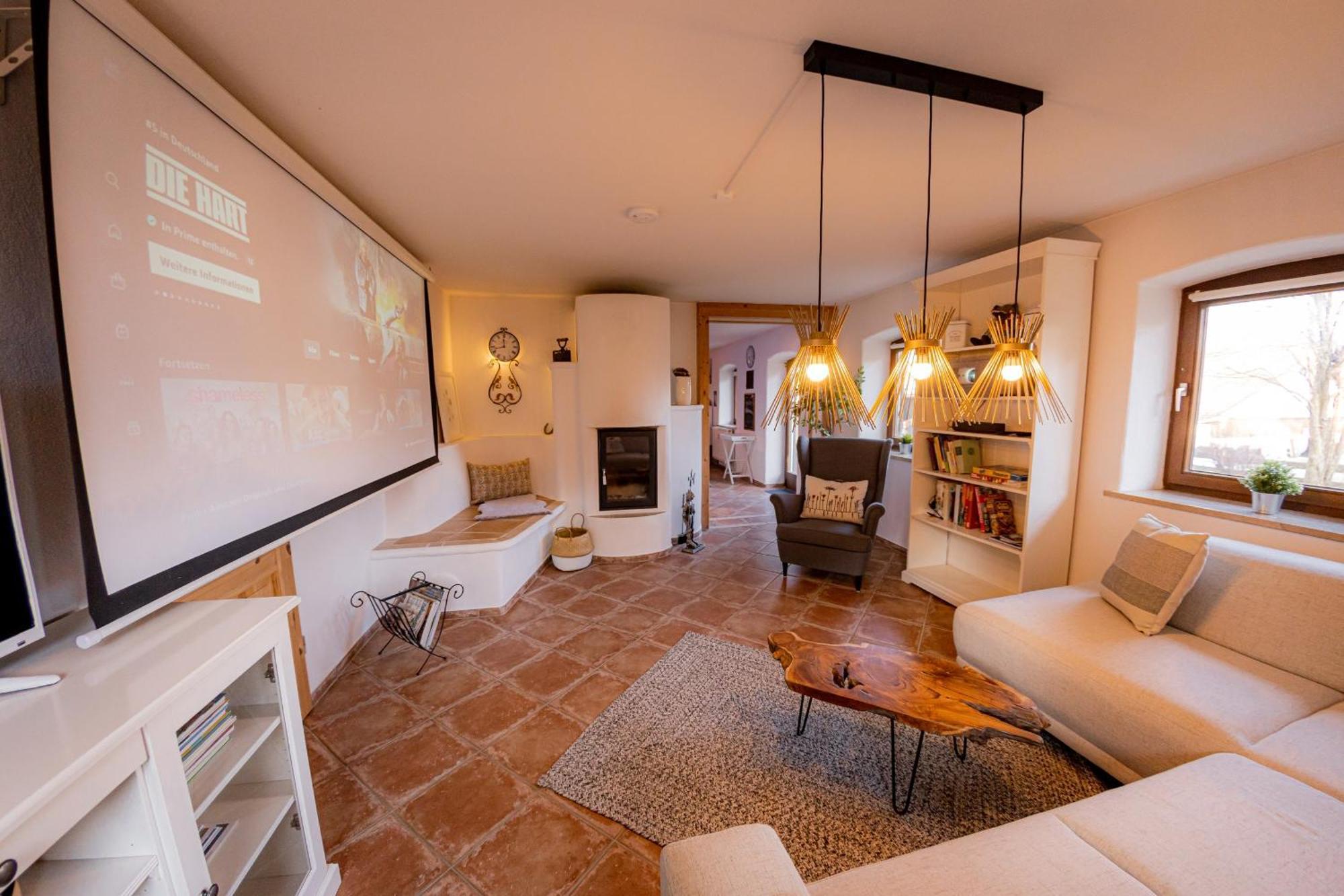 Apartment Yello Homes - Gemuetliche Und Luxurioese - Mit Sauna, Garten, Und Heimkino Fuer 6 Personen Anger